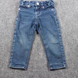 True Religion Baby Jeans 24M Toddler Boys Girls Straight Leg Adjustable Waist